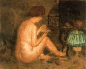 Estudio de desnudo - 华金·苏尼埃尔·德·米罗